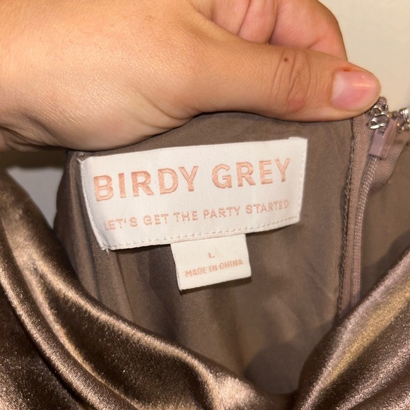 Birdy grey bridesmaid dress - Picture 2 of 6